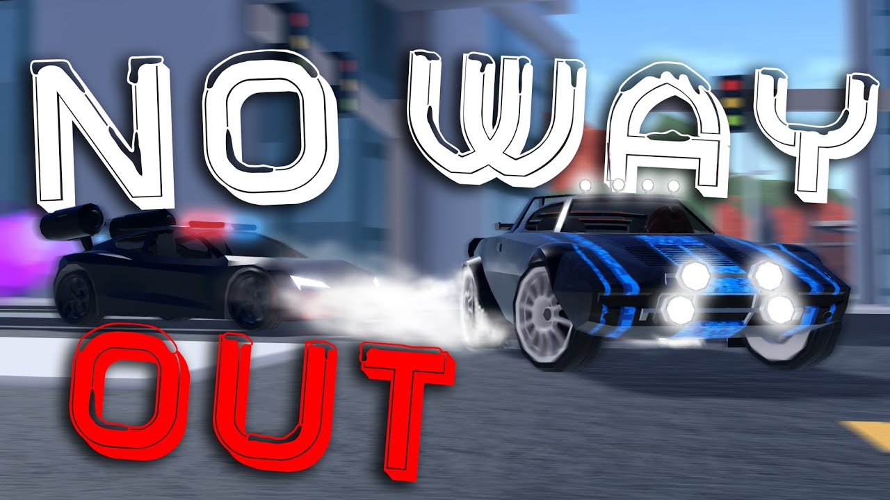 When Cops REFUSE to Stop Chasing You... | Roblox Jailbreak