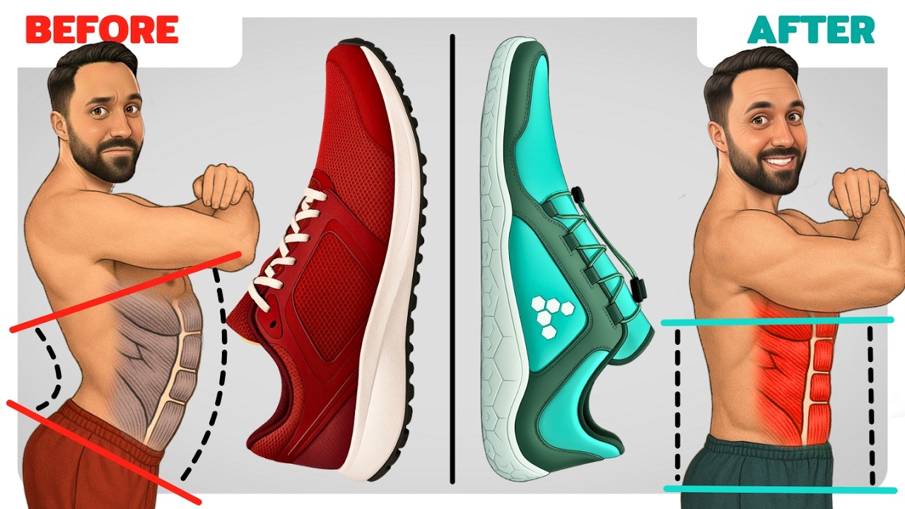 How Barefoot Shoes Fix Broken Feet & Bad Posture