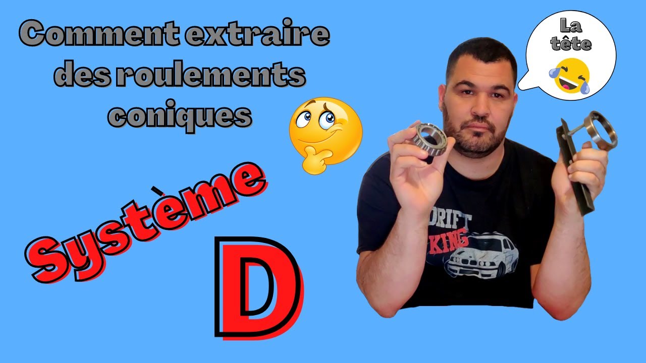 Comment extraire des roulements coniques d'un tour à métaux ou autres