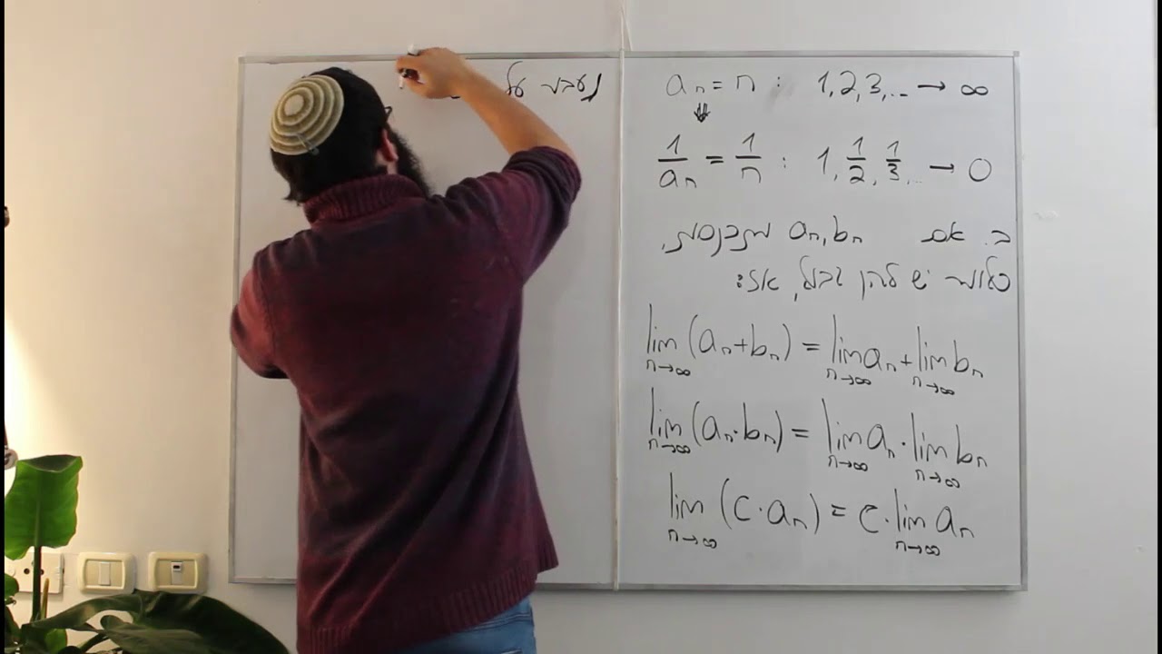 אינפי 1 חישוב גבול של סדרה אלעד עטייא