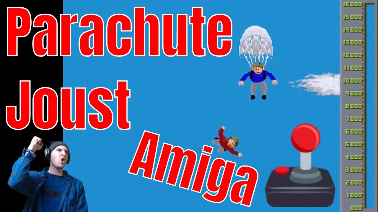 Parachute Joust - Amiga 500 - Shortest Longplay Ever - CD32 Demo Game