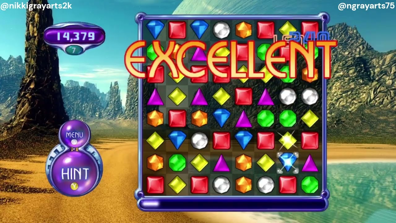 Bejeweled! Played By @NikkiGrayArts2k  & Blue Prince 2092026 Music Starts At  22820