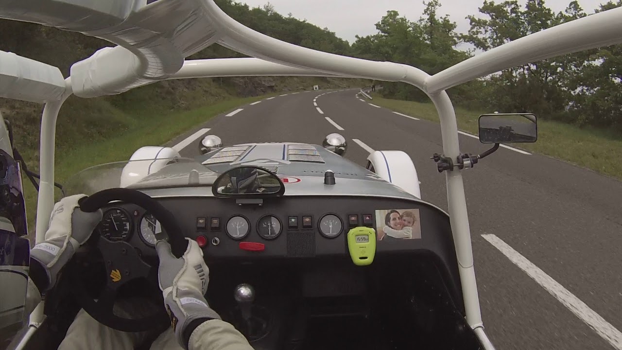 Course de cote. Col du Portel QUILLAN 2019. Caterham Roadsport
