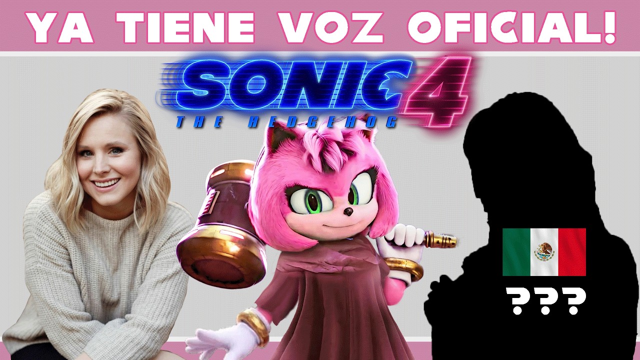 ПОДТВЕРЖДЕНО! 😱 У Эми Роуз уже есть голос в Sonic 4… и это Кристен Белл!