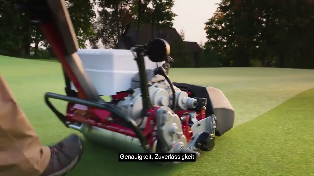 Elektrisch betriebene Toro Produkte für Sportrasen