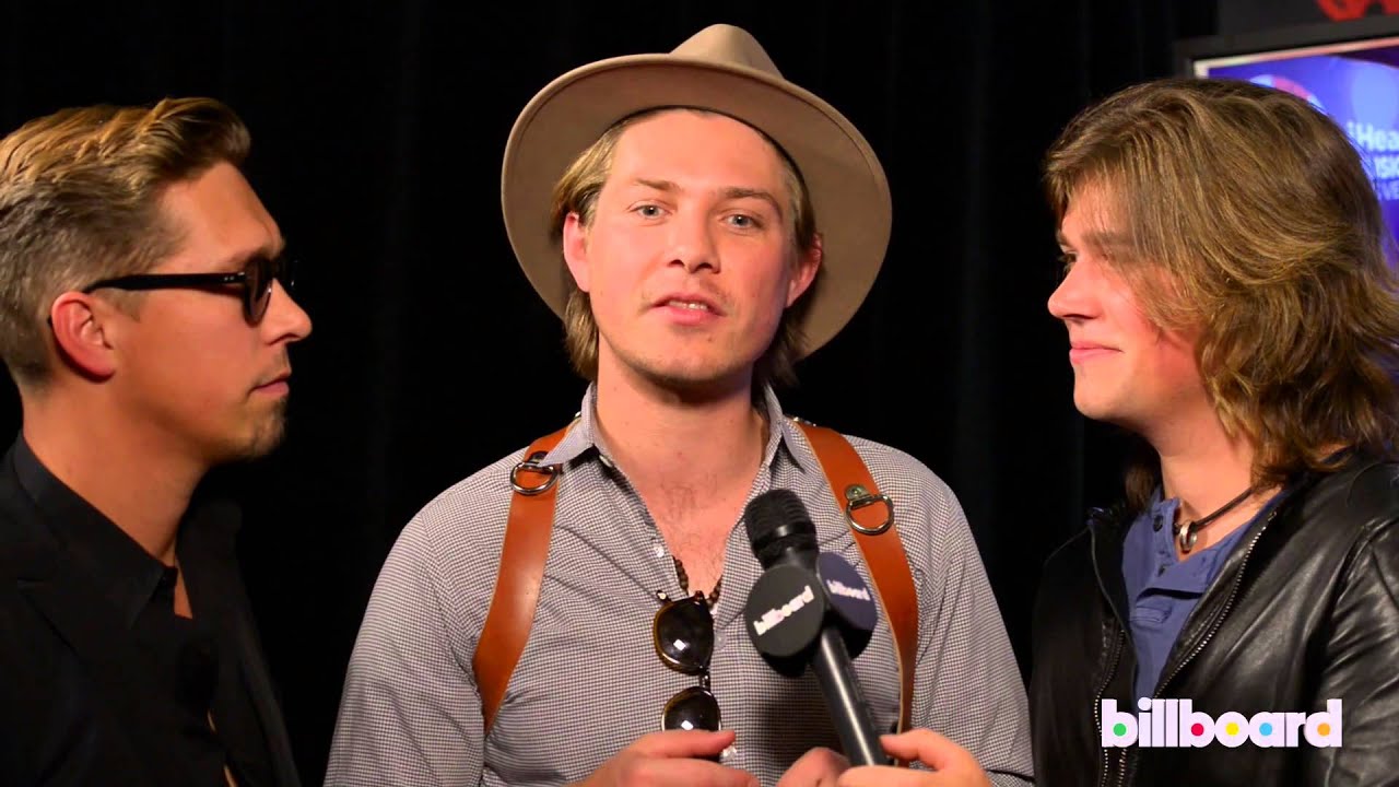 Hanson backstage Q&A at iHeartRadio Music Festival 2013