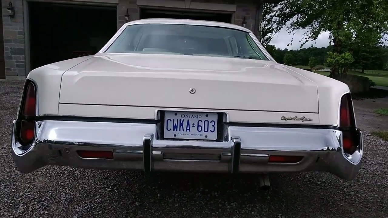 1977 CHRYSLER NEWYORKER BROUGHAM-After Detailing