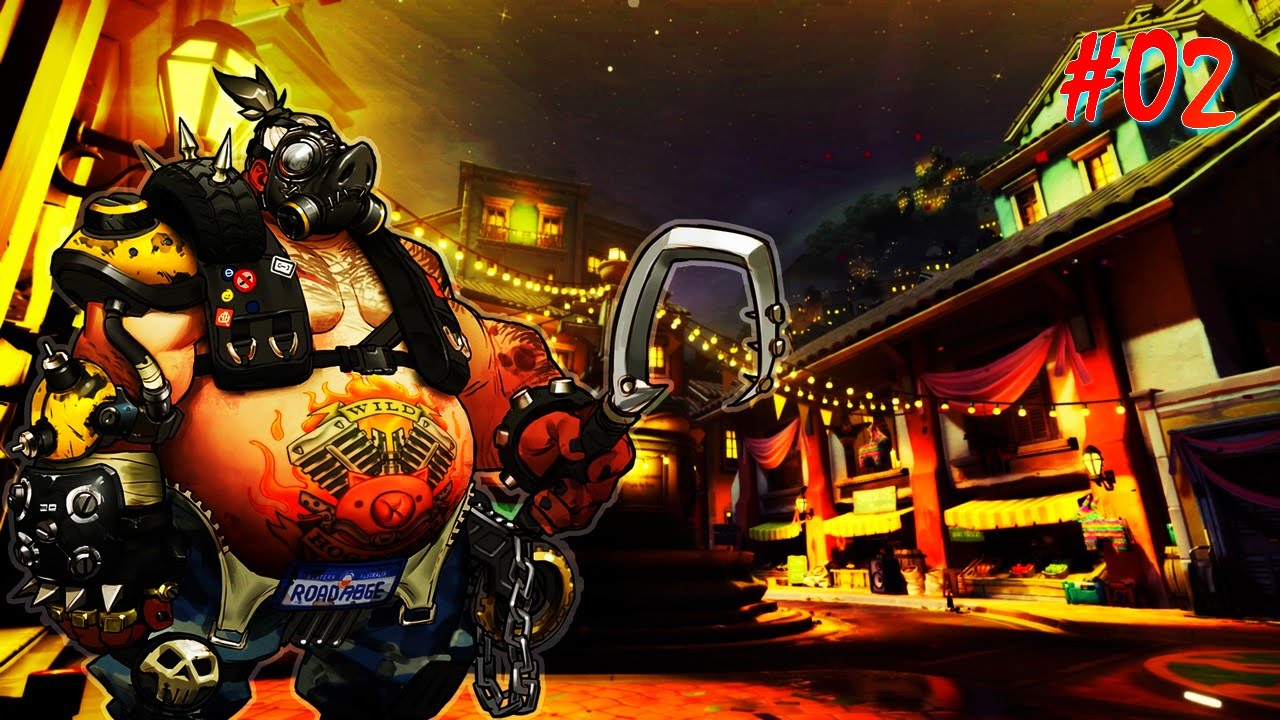 Overwatch 2016 Walkthrough Gameplay 1080p # 02 Chopper/Roadhog