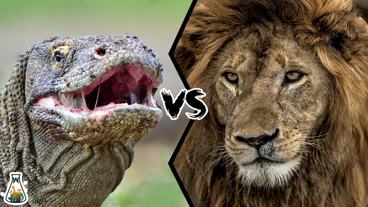 Komodo Dragon vs Lion - Who Would Win?