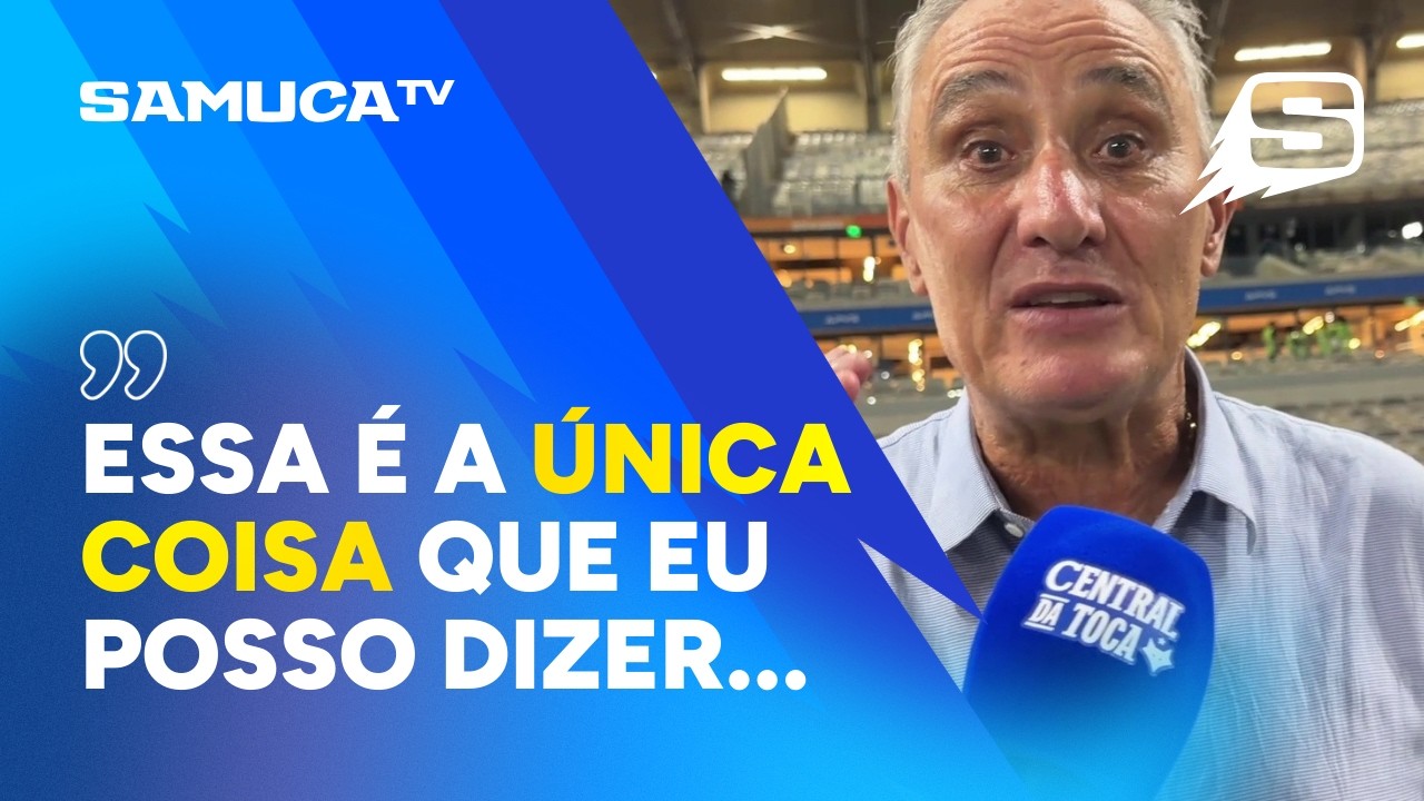 TITE DESABAFA SOBRE A PRESSÃO VIVIDA NO CRUZEIRO ANTES DO TÍTULO DO MINEIRO