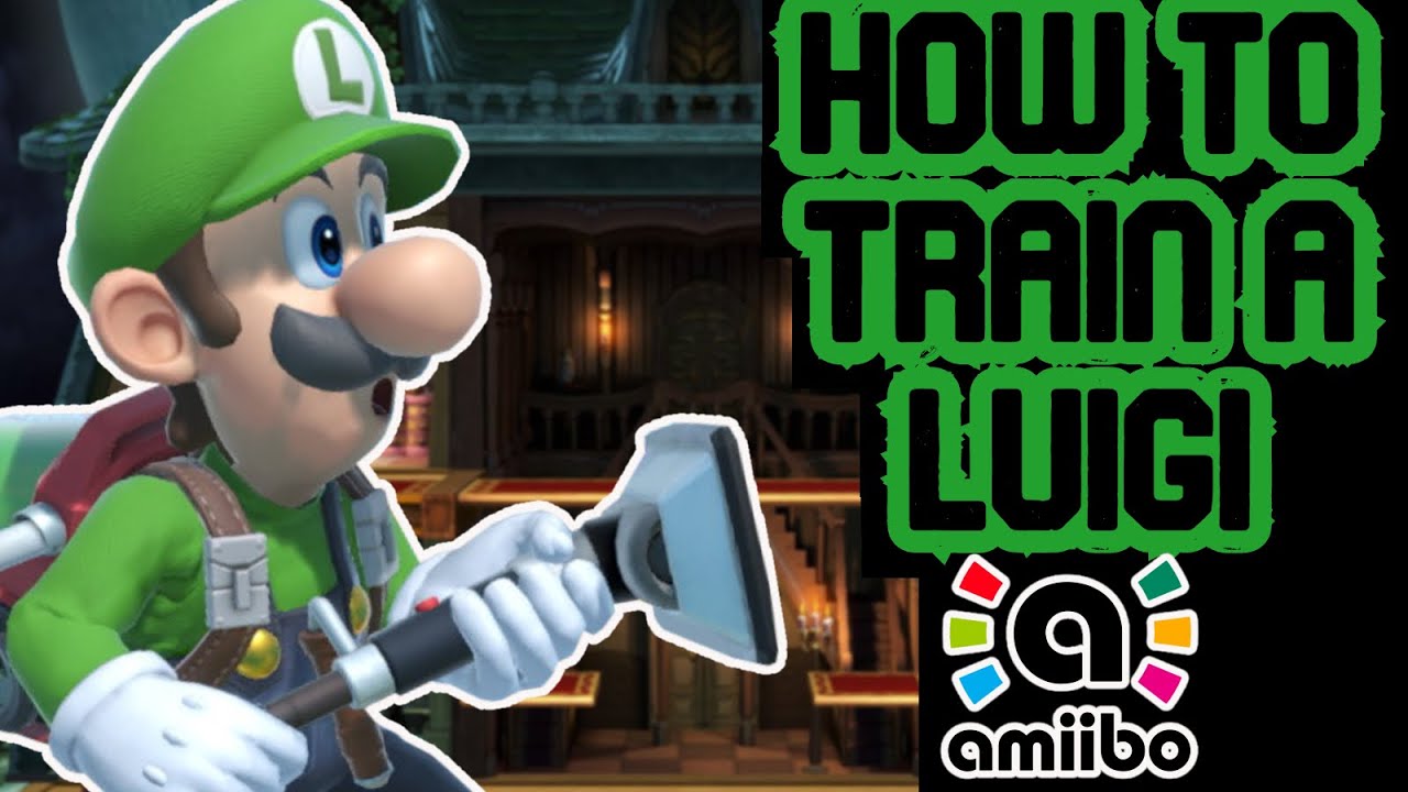 Luigi Amiibo TRAINING Tips #SmashBrosUltimate