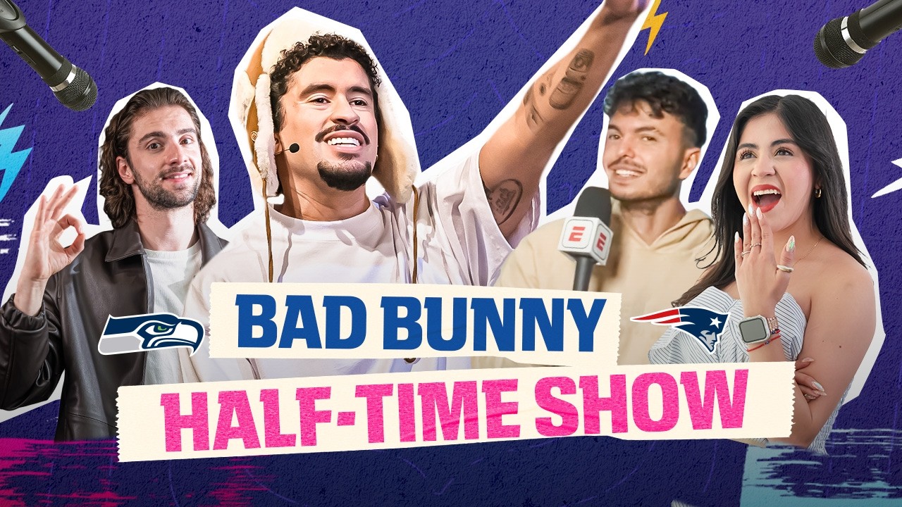 Super Bowl LX | BAD BUNNY Half-time show con Juank, Yael y Bastian Delfín junto a Fer Villa | NFL
