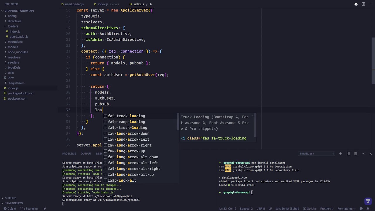 GraphQL From Ground Up - Using dataloader 45
