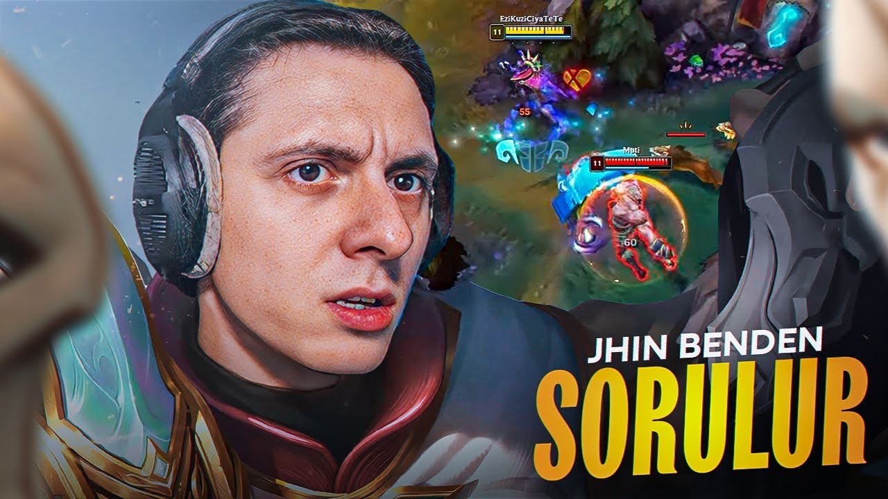 JHİN İLE DÖRT DÖRTLÜK BİR OYUN | LEAGUE OF LEGENDS