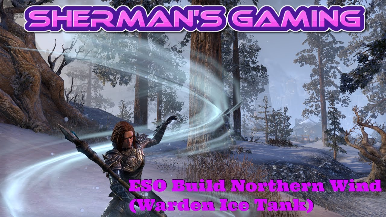 ESO Build Northern Wind (Warden Ice Tank)