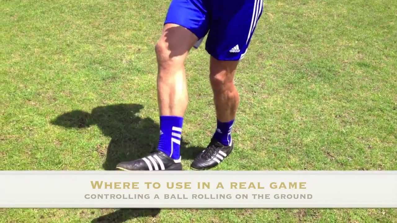 Ball Control: Rolling Ball: Inside of the Foot