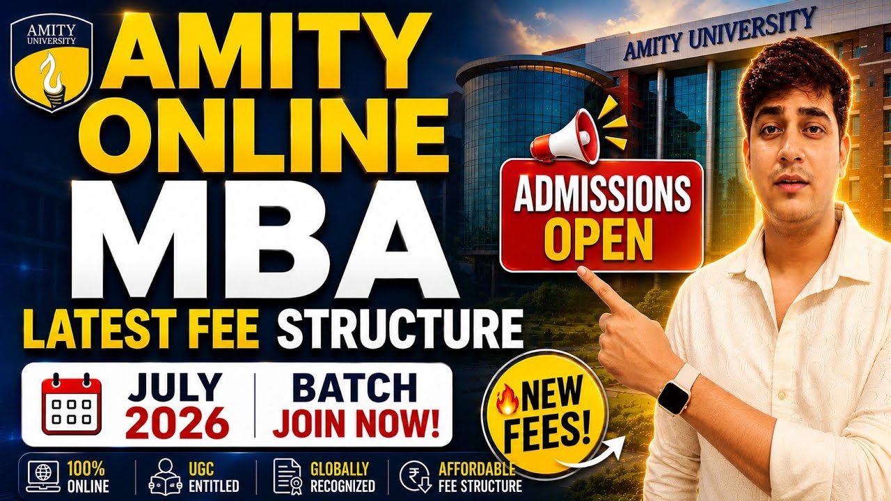 Онлайн-MBA в Amity, набор июль 2026: актуальная стоимость обучения и процесс поступления 🎯 #amity...