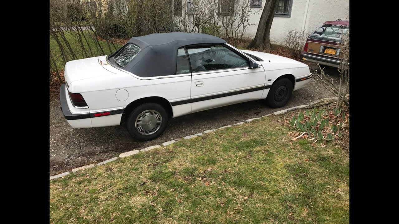 Look at a 1990 Chrysler LeBaron