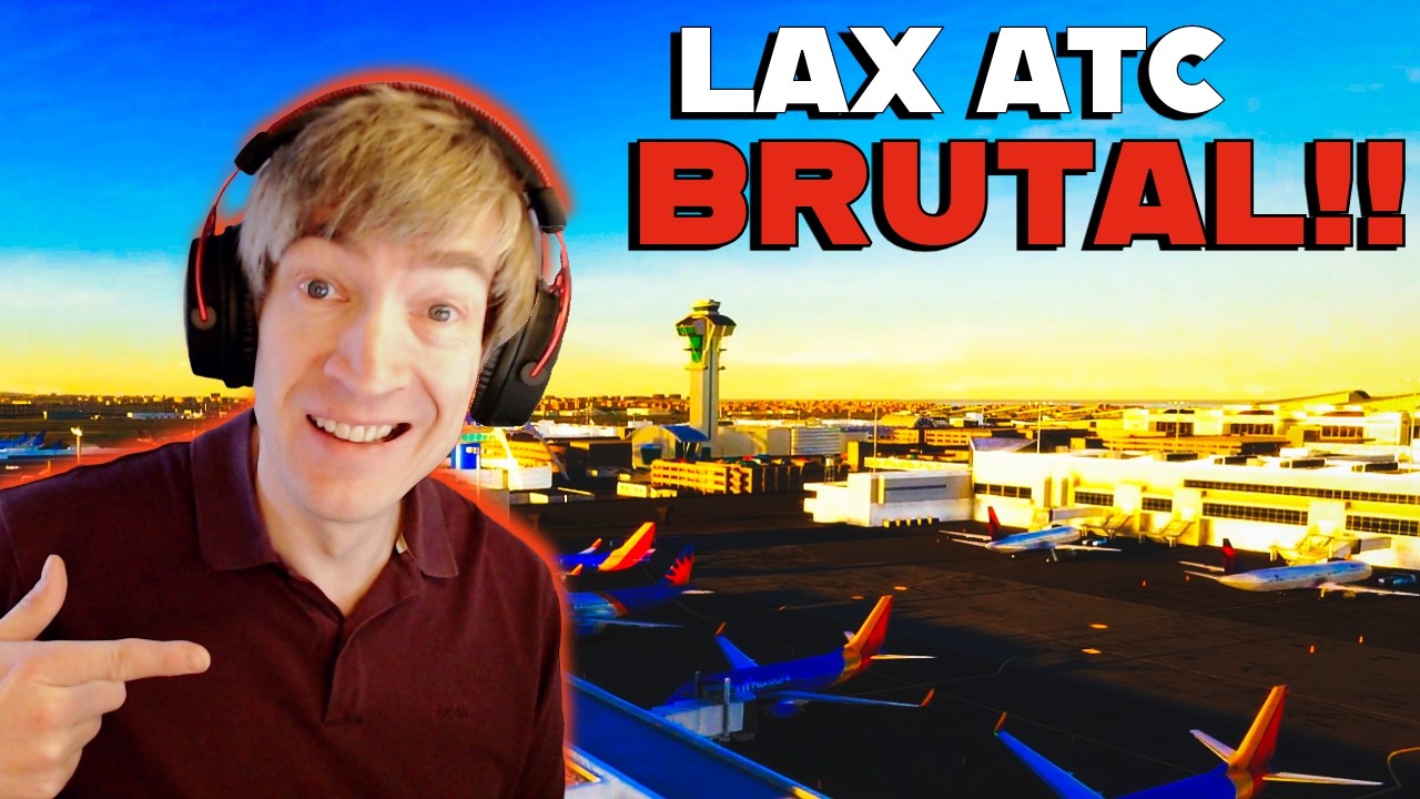 Безумие в LAX! | Игровой вызов Tower Simulator 3