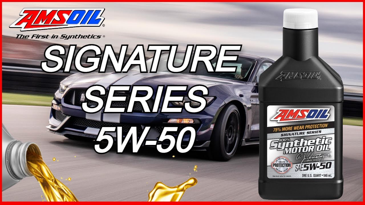 ✅ 100% СИНТЕТИЧЕСКОЕ Моторное масло Amsoil Signature Series 5w50 💪