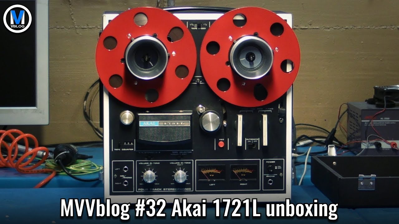 Akai 1721L unboxing