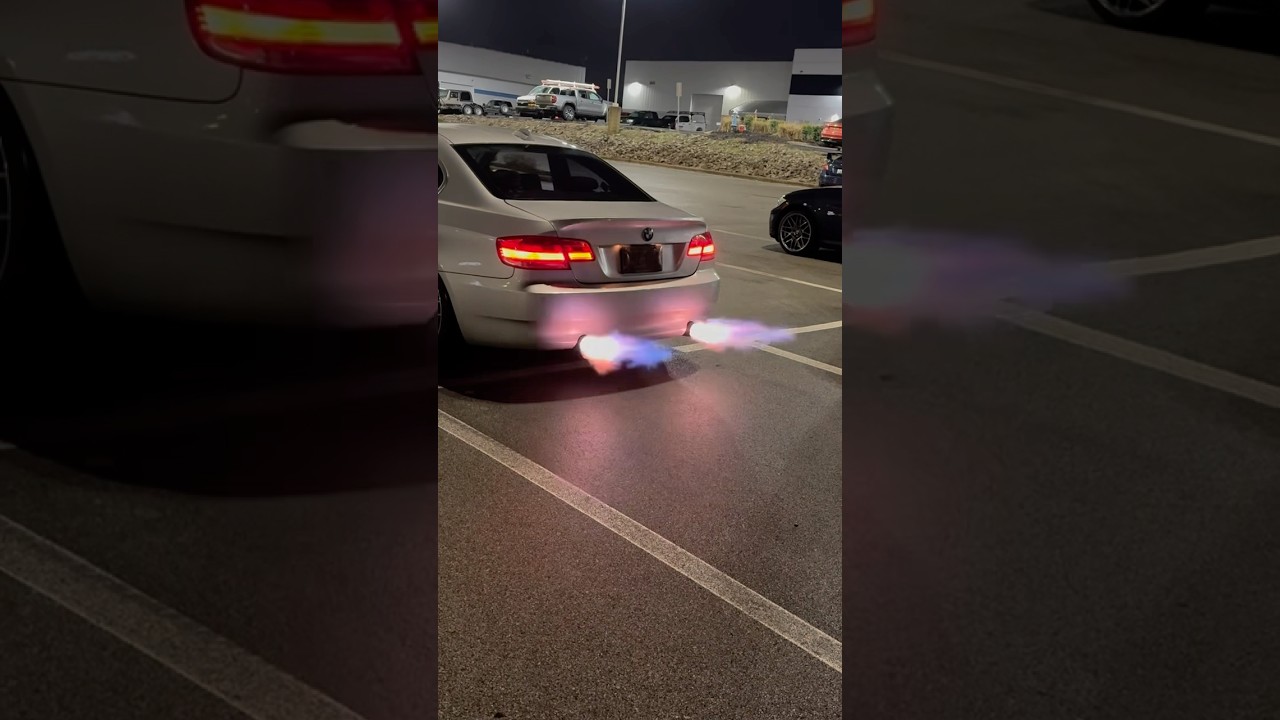 N54 flame tune #335i #n54 #mhd #e92