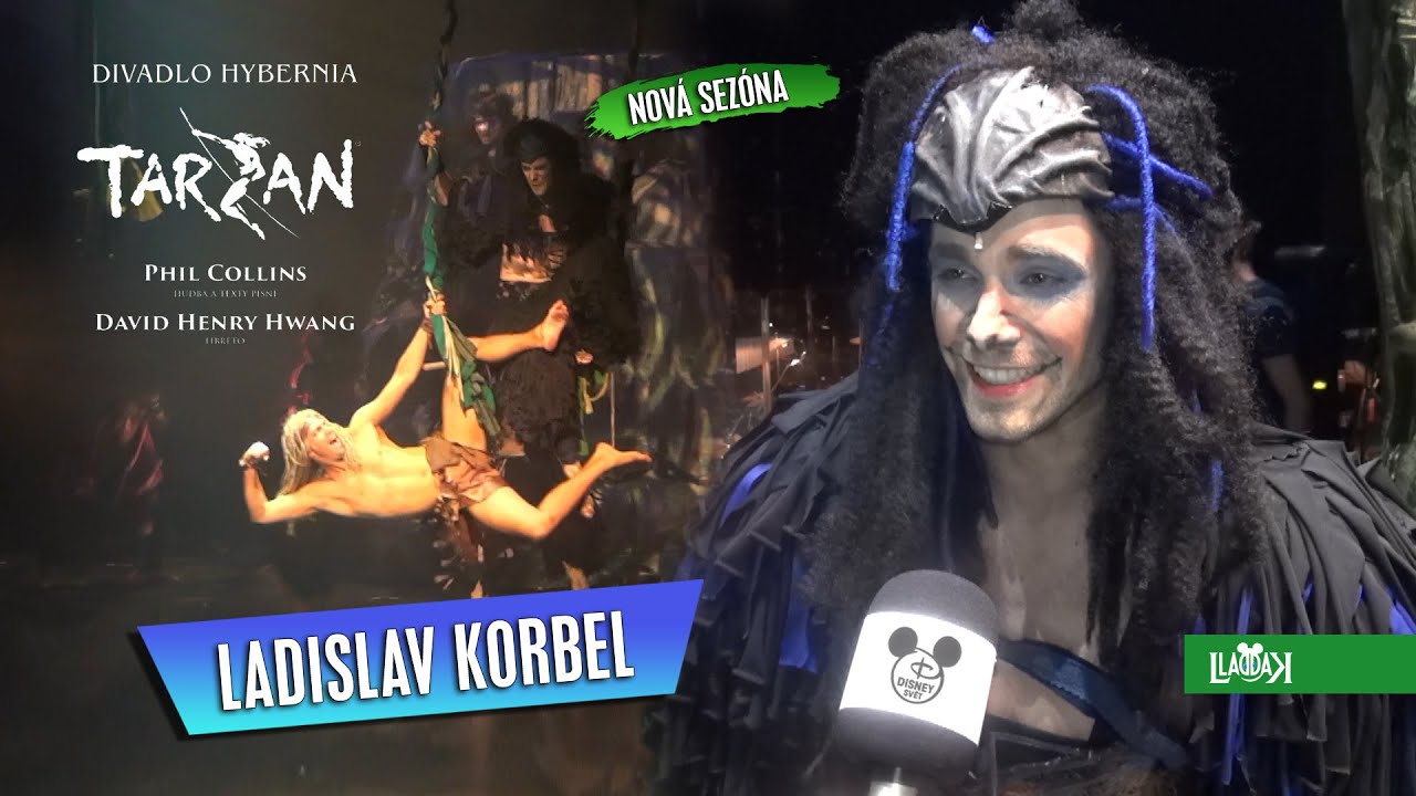 Ladislav Korbel 🌿 Muzikál TARZAN - Rozhovor nové sezóny | Divadlo Hybernia | září 2020 (Czech)