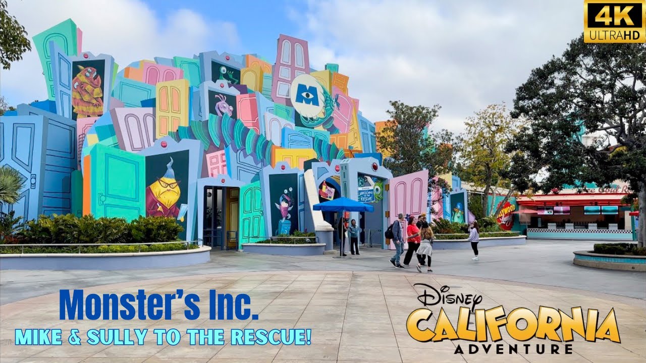 Monsters Inc. Mike and Sully to the Rescue! Disney California Adventure