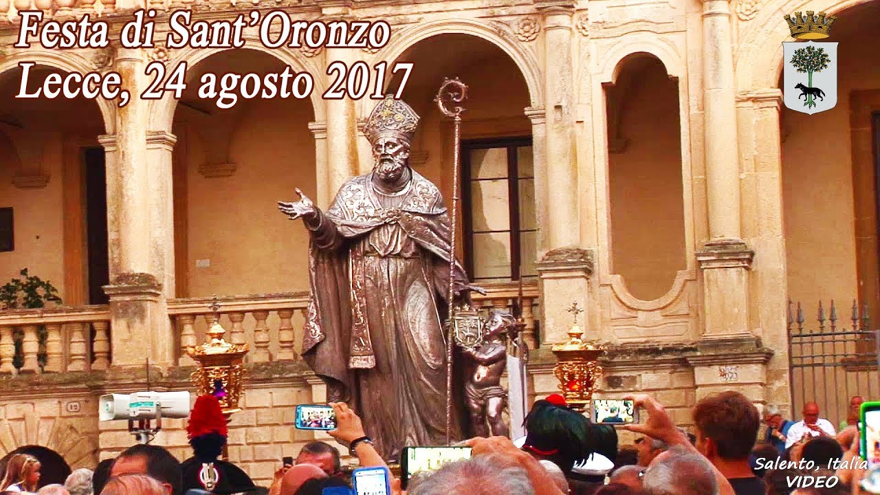Festa di Sant'Oronzo: Solenne processione - Lecce, 24 agosto 2017 - HD 1080p