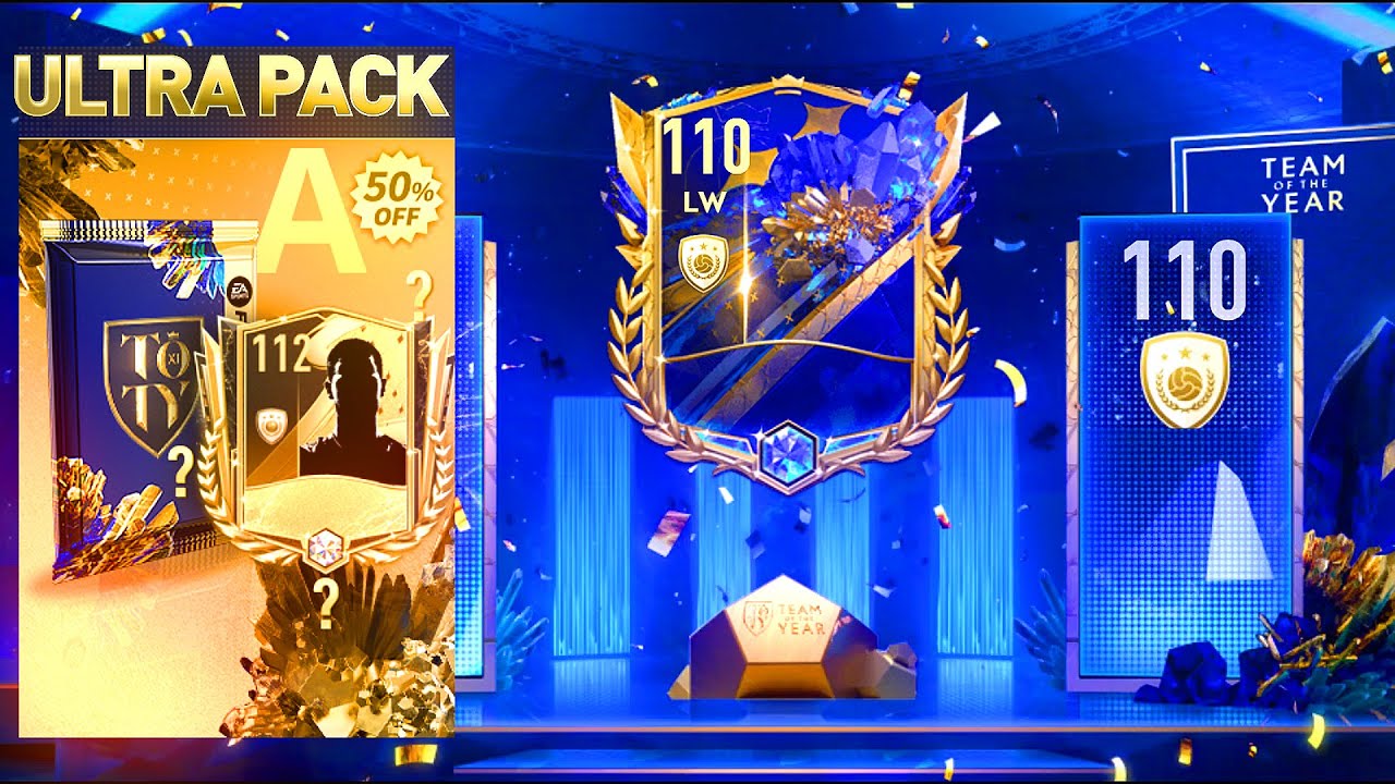 OPEN PACK TOTY ULTRA FIFA MOBILE 23 PACK OPENING TEAM OF THE YEAR #fifamobile #toty