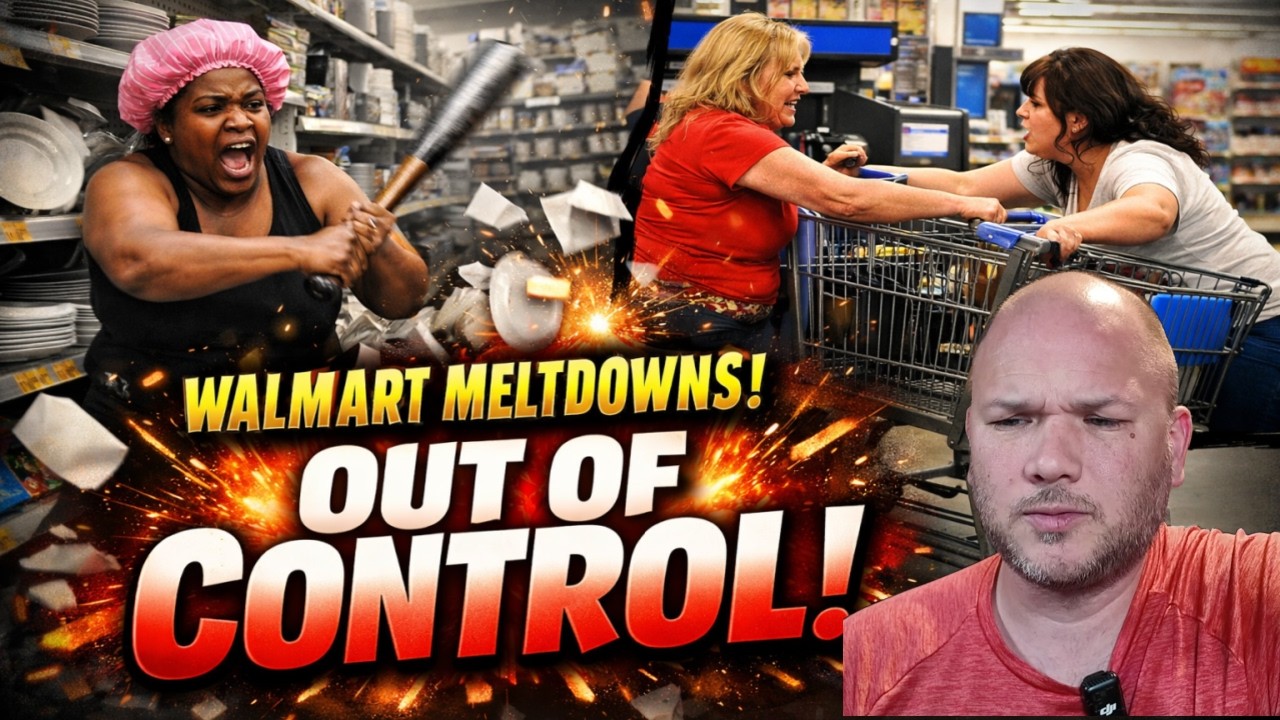 Невменяемые покупатели Walmart попали на камеру 😡 (Полный хаос)