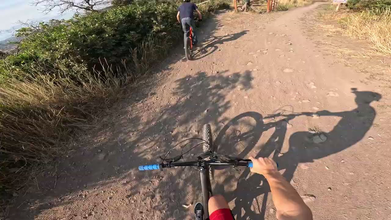 Levitate MTB Trail - GoPro POV Flow Trail with Big Jumps!