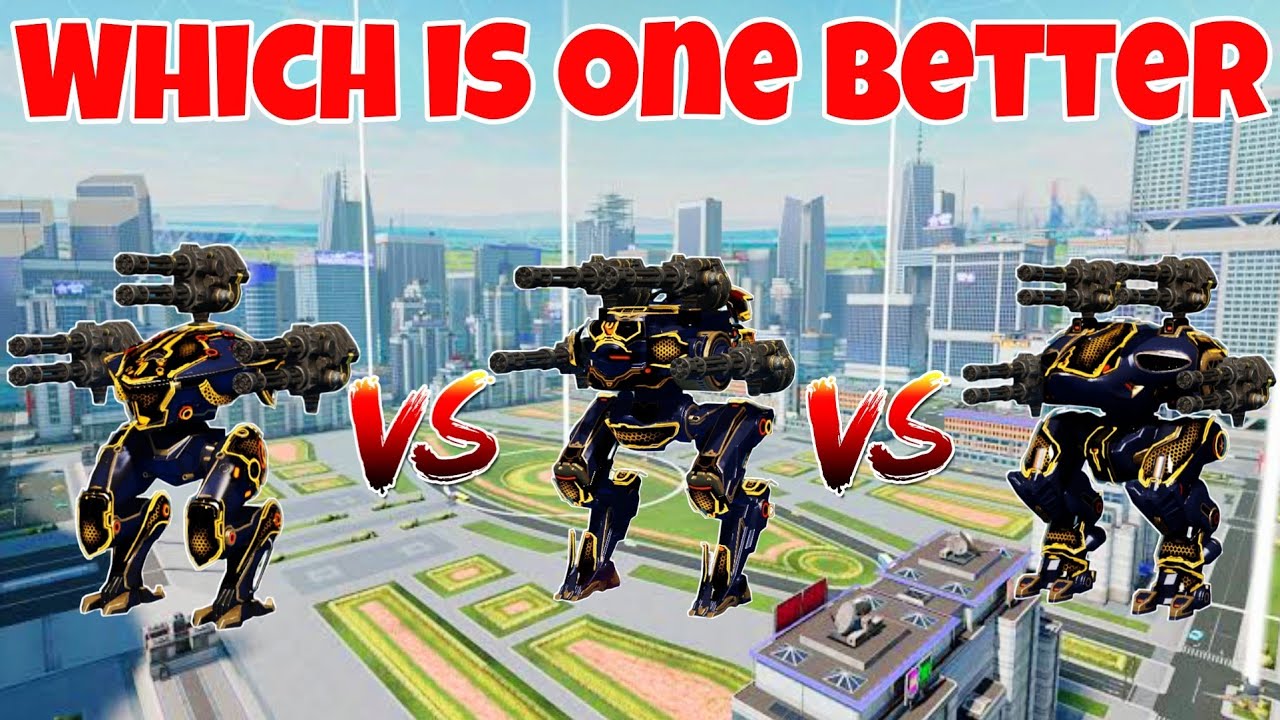 WR🔥 Phantom VS Blitz VS Griffin Ultimate Robots Comparison |WAR ROBOTS|