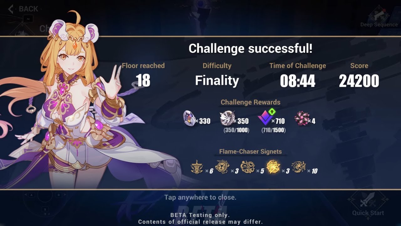 Honkai Impact 3 Elysian Realm Finality Susannah: Valkyrie Quicksand [ULT] Full Run