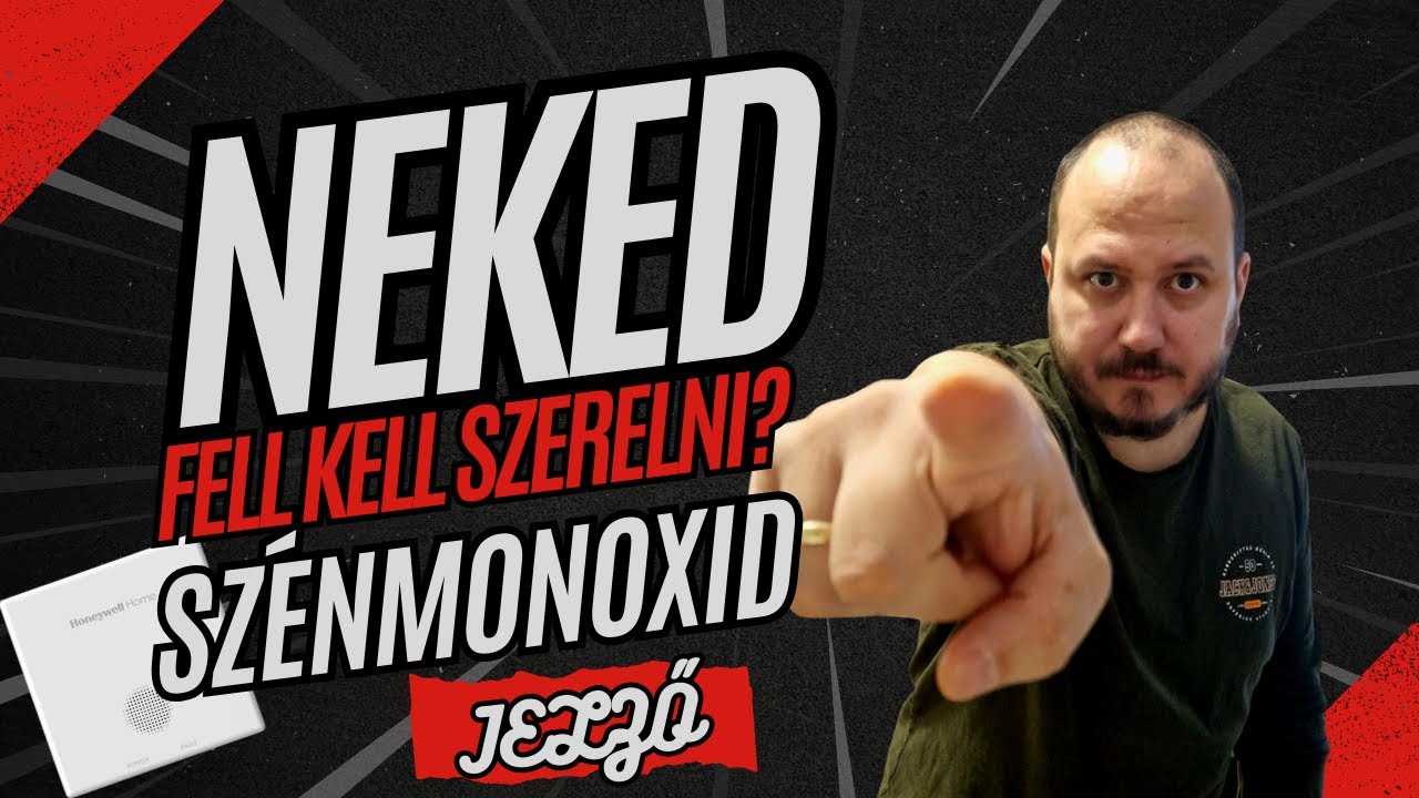 Szénmonoxid vészjelző... Neked vajon kell ilyen???? #épületgépészet #Karsai József