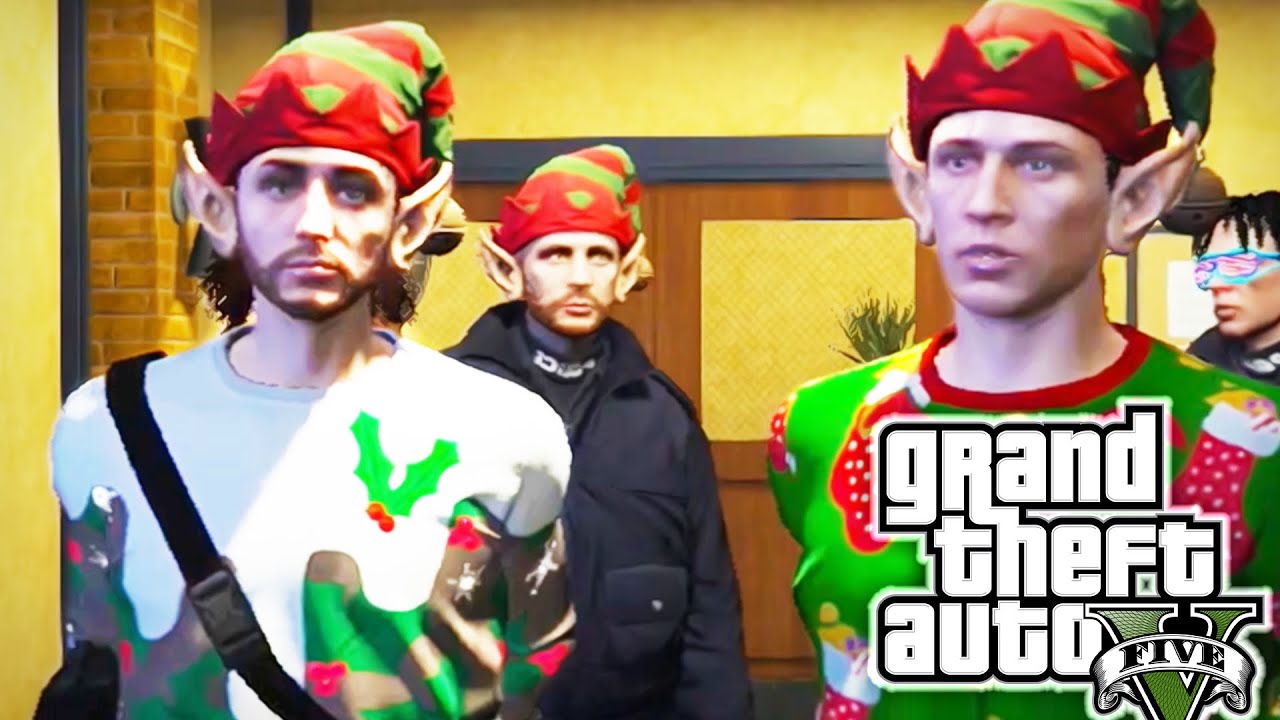 A Holiday Heist on GTA RP with an Authentic Reindeer!