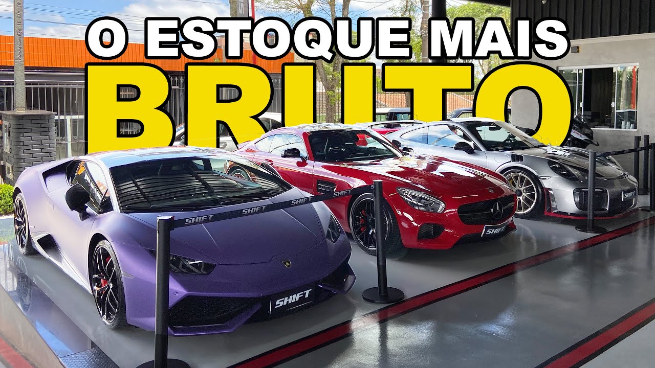 Encontrei um 911 GT2 RS de quase 3 MILHÕES DE REAIS na SHIFT CAR em CURITIBA!
