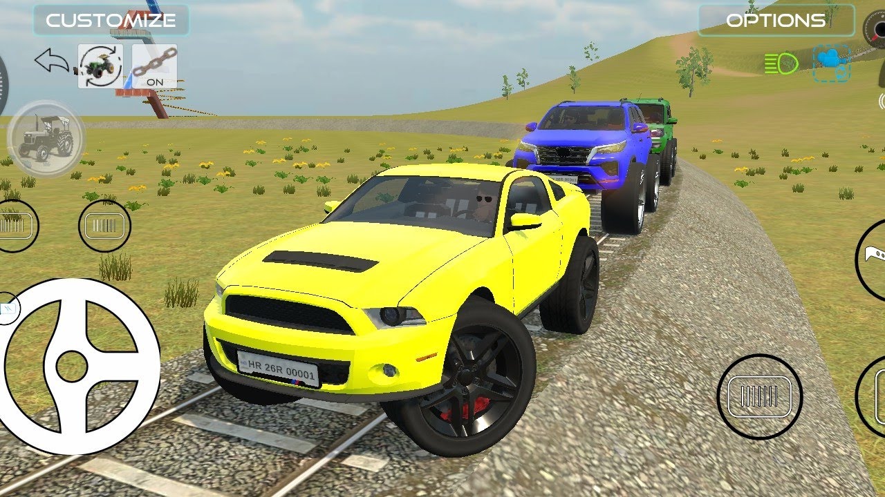 Drive Dumper and Unloading Stone From Dumper Truck in Game#fortuner #4x4#scorpio #thar #gameplaypt30