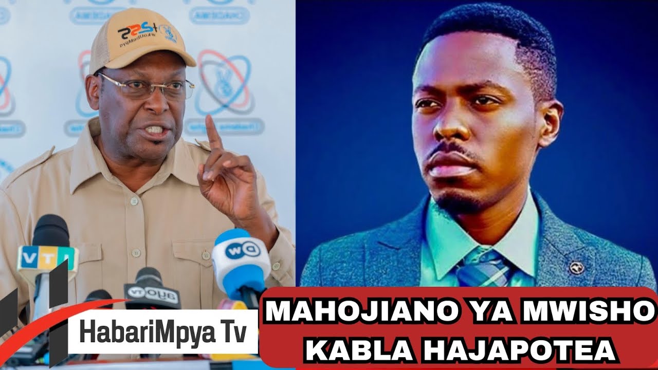 MAHOJIANO ya MWISHO na DEO SOKA ANAYEDAIWA KUTEKWA na WATU WASIO JULIKANA KWA MUJIBU wa MBOWE,.