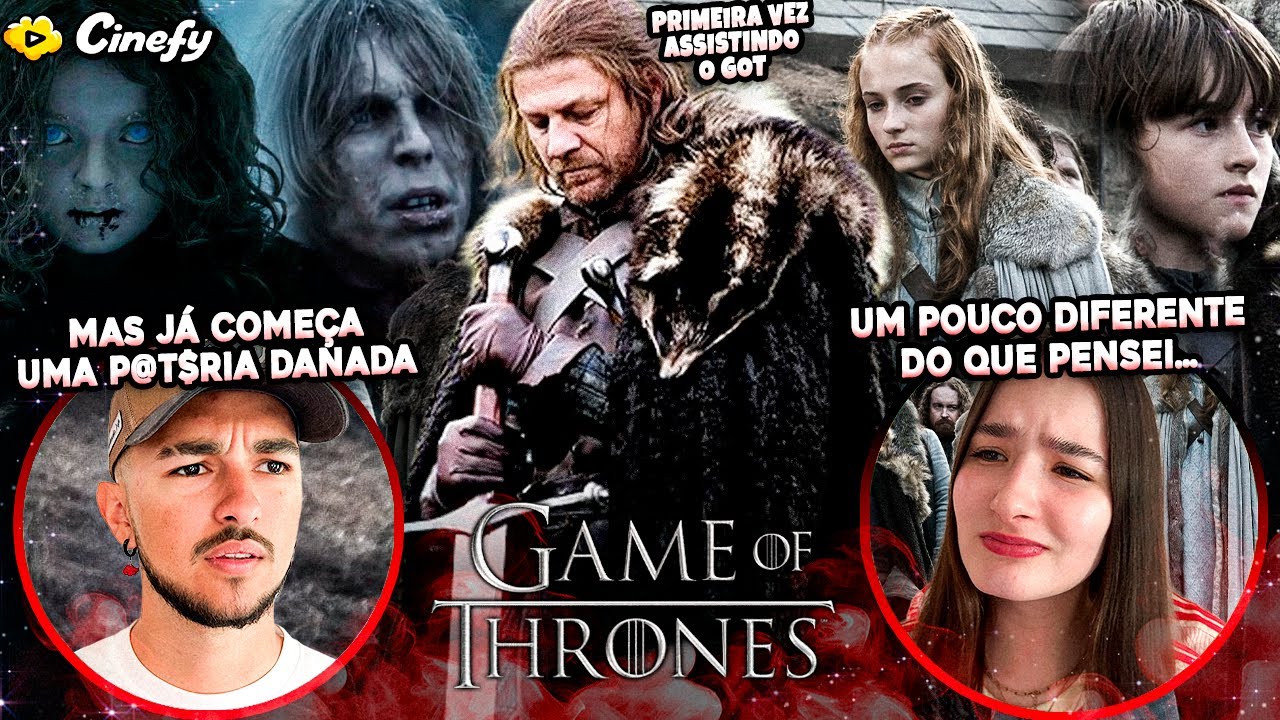 ASSISTIMOS GAME OF THRONES PELA PRIMEIRA VEZ! - Apenas um Corte