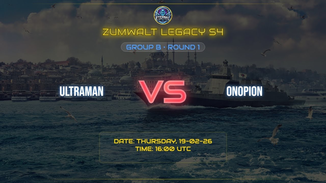 Match 1 | ULTRAMAN vs ONOPION| ZL S4 | GB | R1| EEA