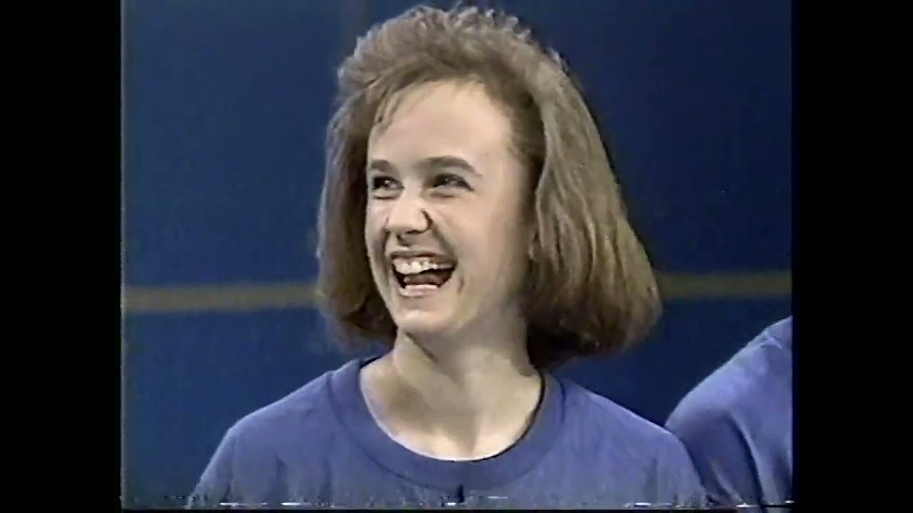 Think Fast   Jen & Jeremy Vs  Cathy & Matt [1989 07 10 60fps with Commercials]
