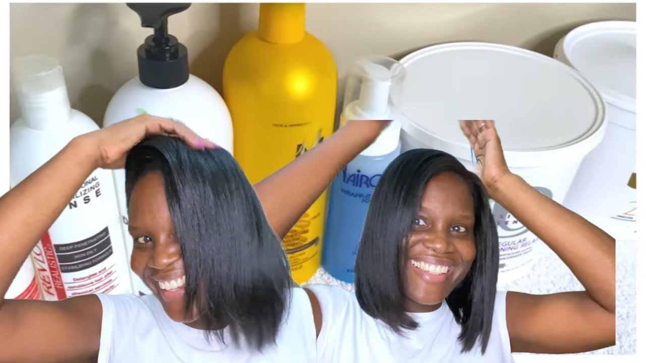 How to relax your hair at home