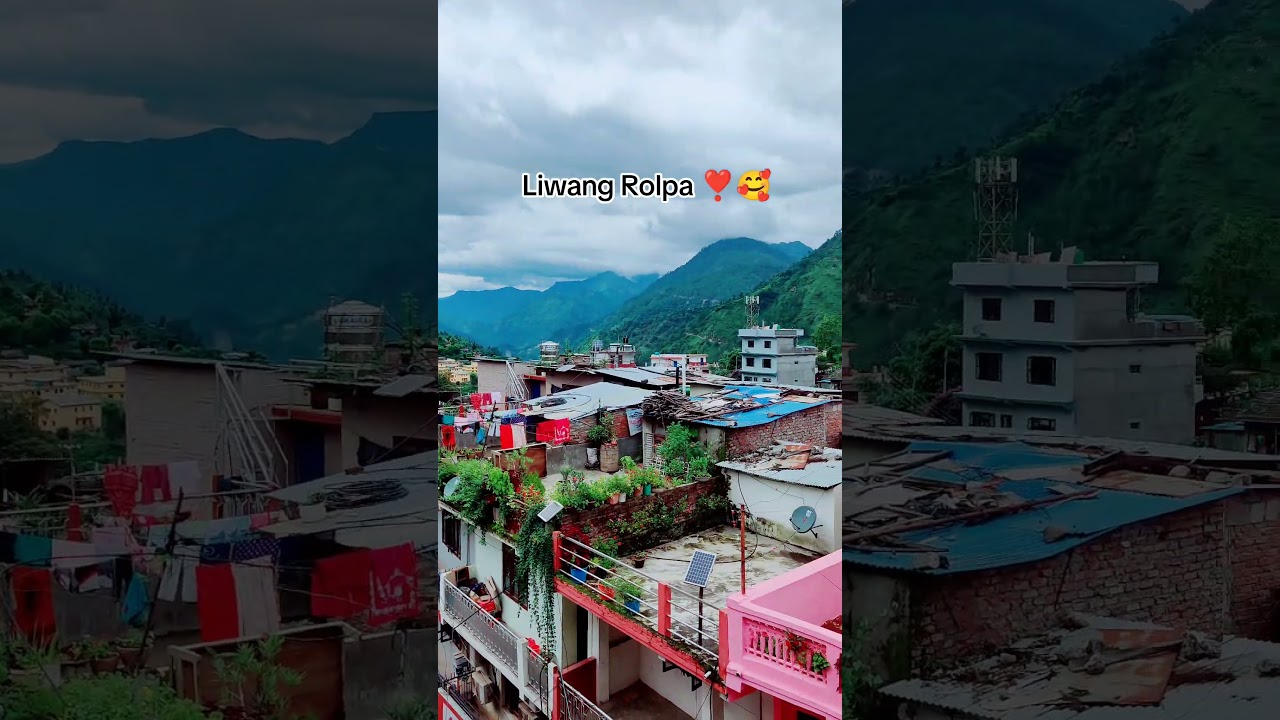 Beautiful view of Liwang Rolpa Nepal ❣️❣️