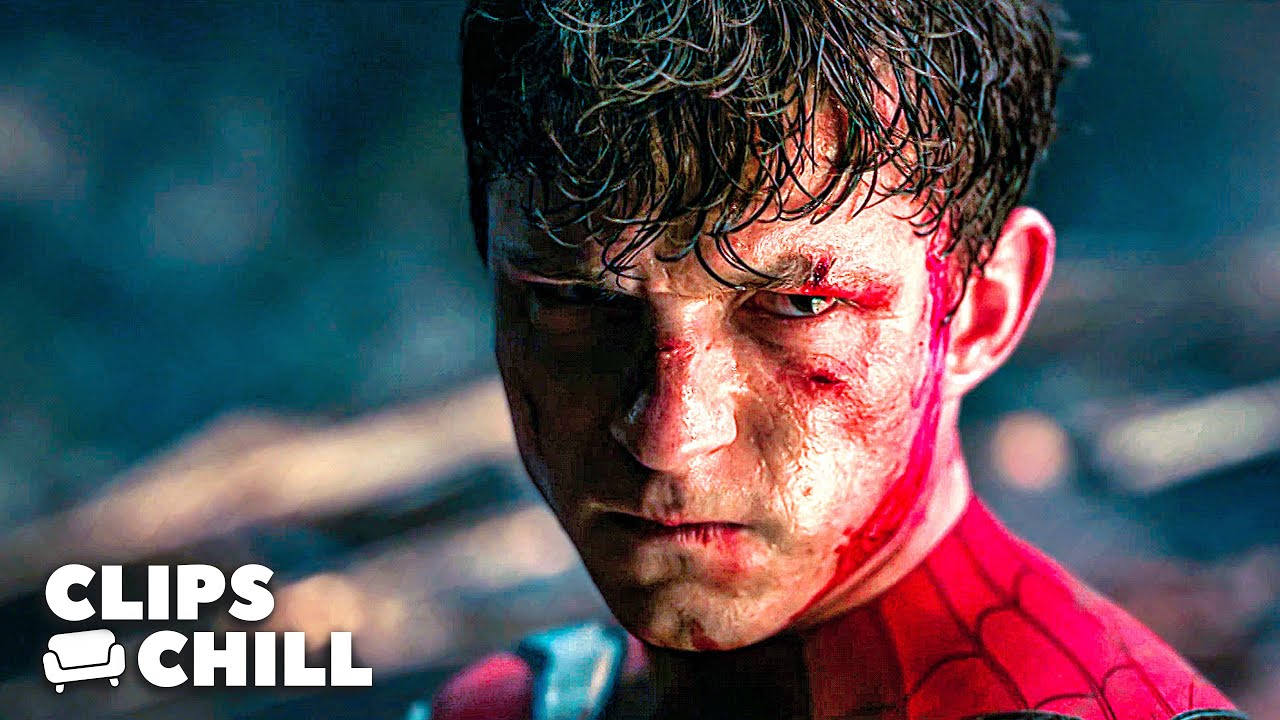 Les trois Spideys contre le Green Goblin - un combat final épique | Spider-Man: No Way Home