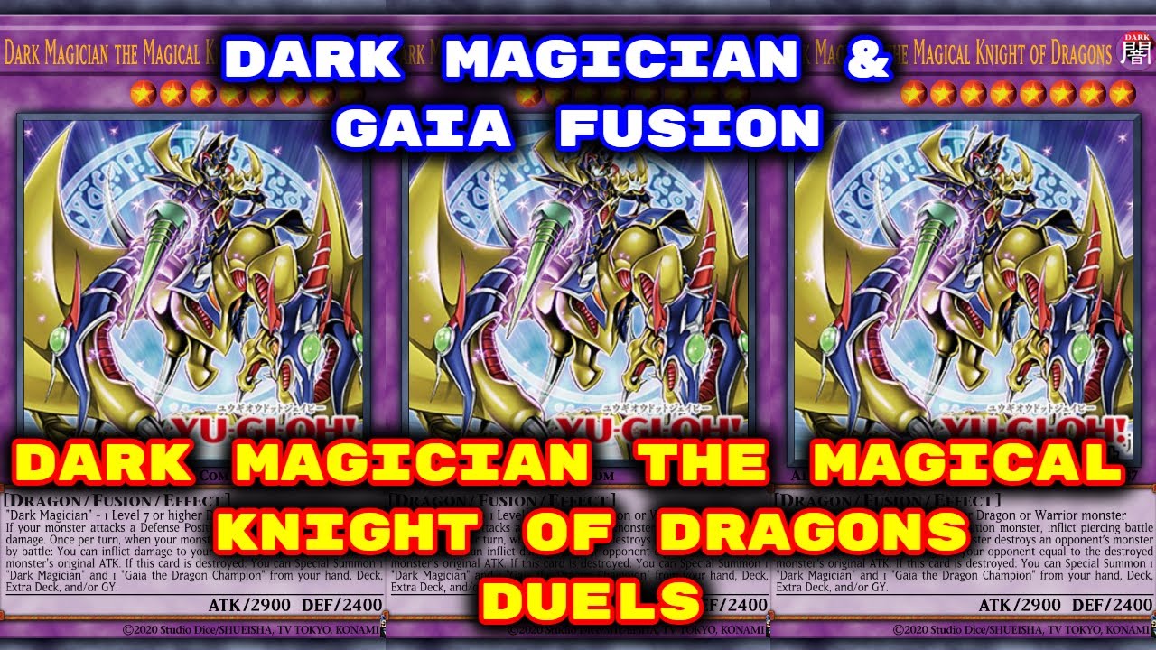 Yugioh - Dark Magician the Magical Knight of Dragons Duels (Deck Download in Description)