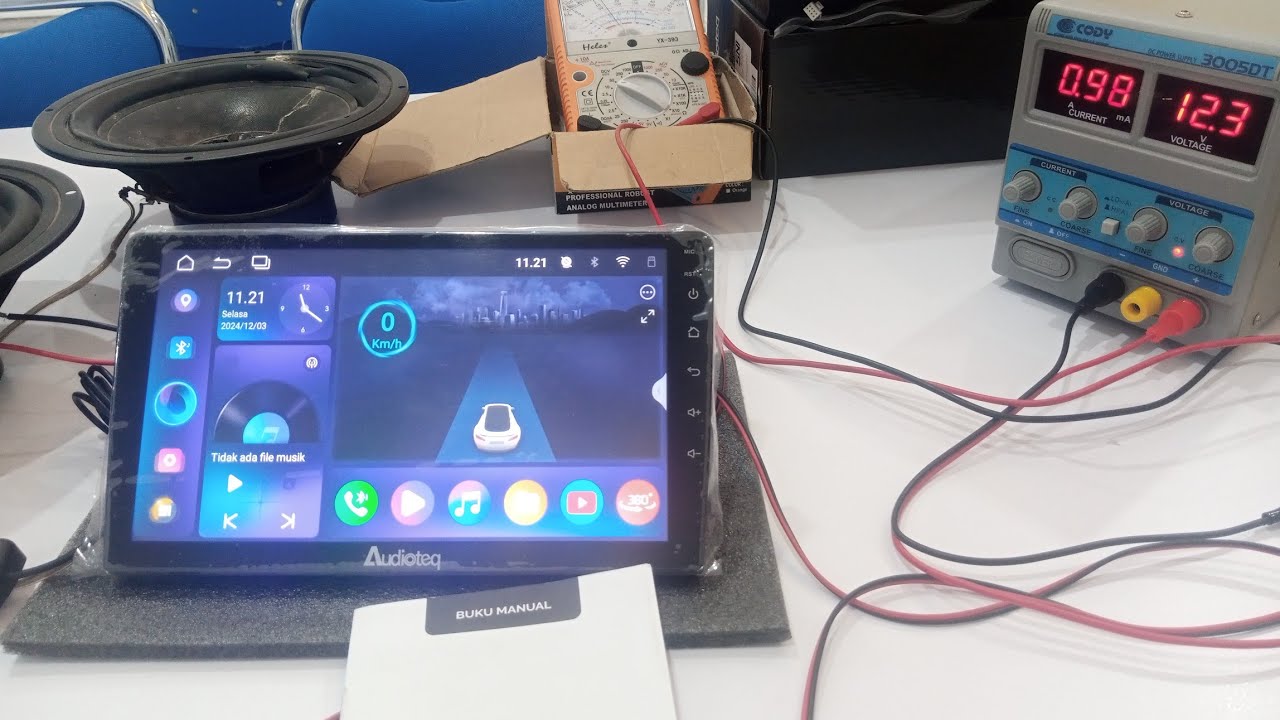 Ujicoba Fungsi Head Unit Audioteq AQ-A9 9 Inch Android