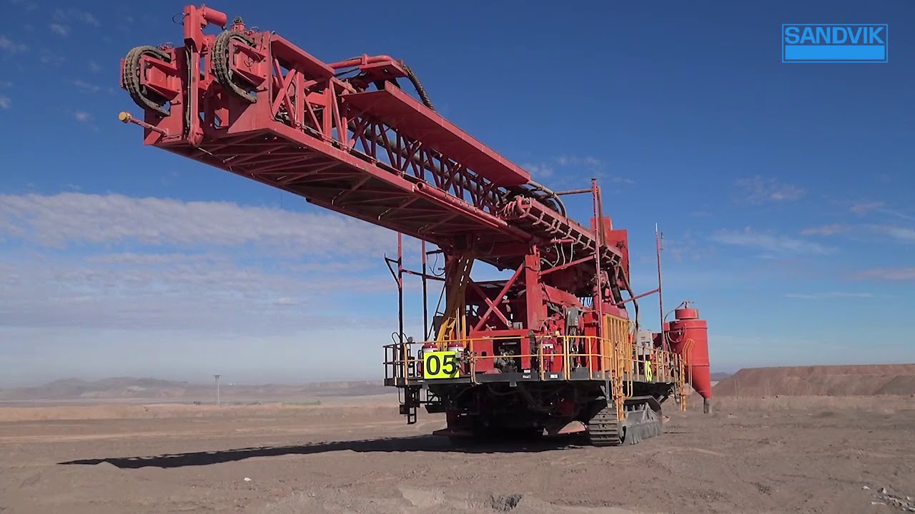 Sandvik DR416i Top Drive Rotary Drill