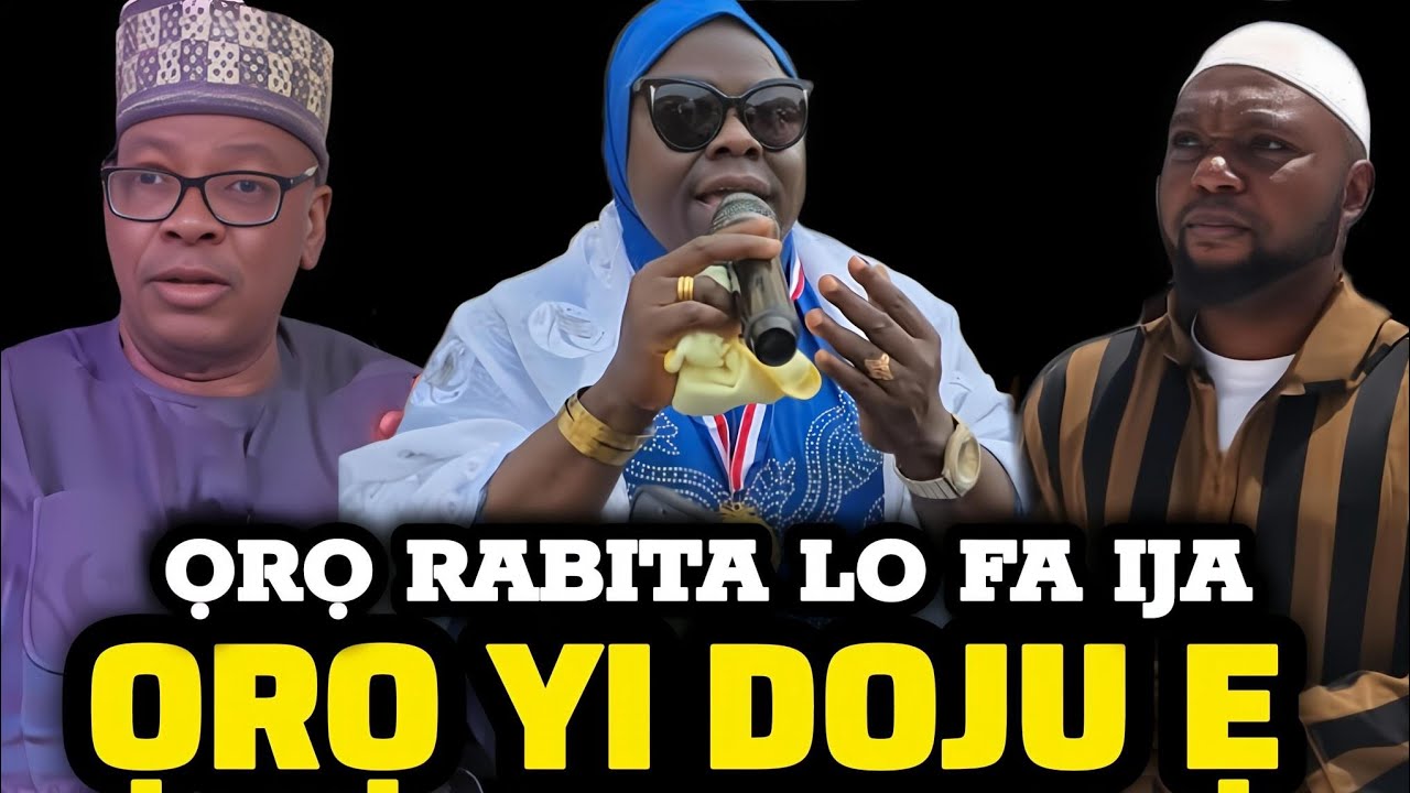 Oro Rabita Lo Fa Ija ! Alfa Fatai Fogba Yanga Lori Alhaja Kafilah Kaola Ati Baba Mudeerul Markaz 