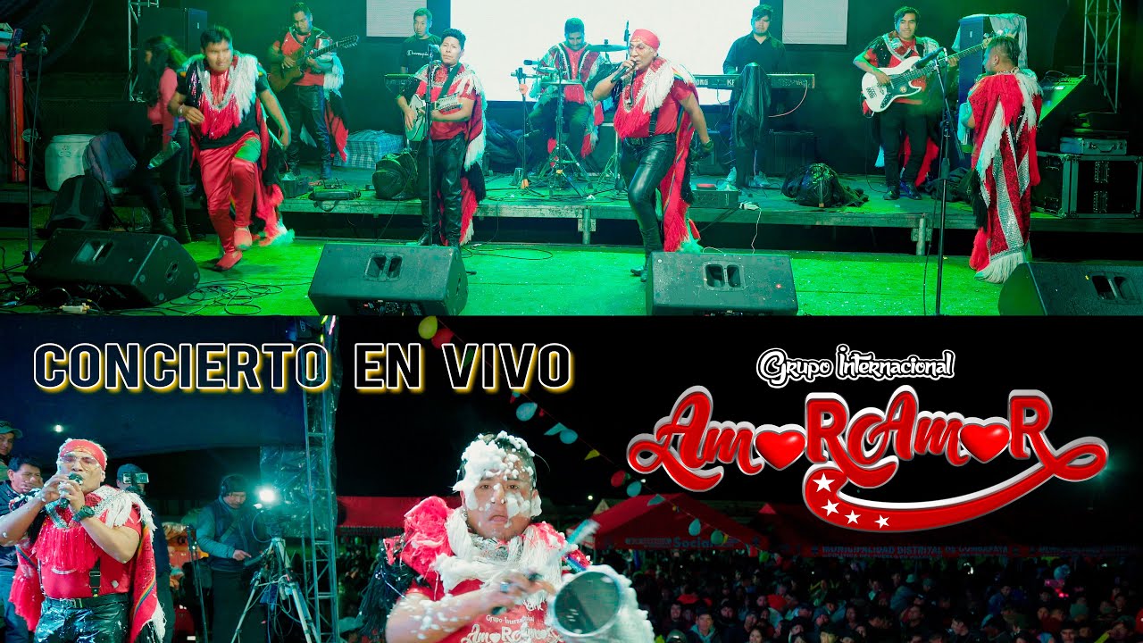 GRUPO INTERNACIONAL AMOR AMOR (CONCIERTO EN VIVO PRIMICIA 2024 Tema: Bandurria de oro) HBQ FILMS